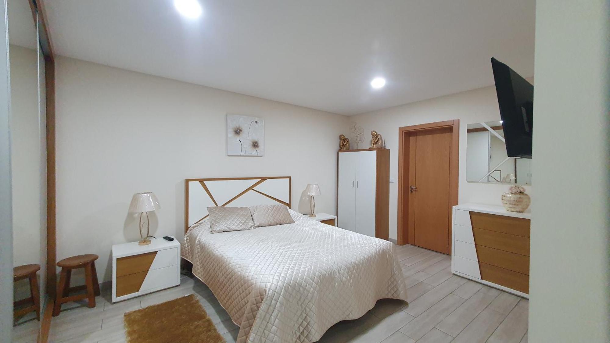 Apartamento T2 Zona Rural Вила-Нова-ди-Пайва Экстерьер фото